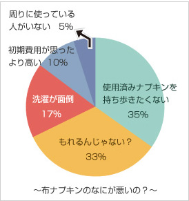 布ナプキンのなにが悪いの？