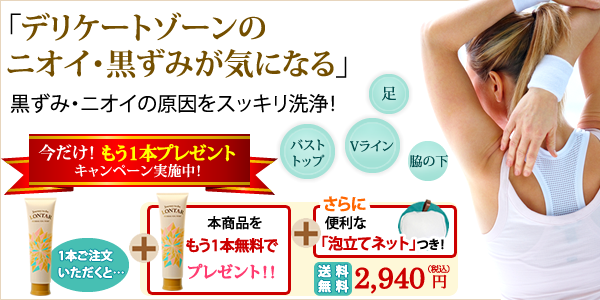 【送料無料】今だけもう1本プレゼントキャンペーンロンタル ハーバル ジェルソープ2本+泡立てネット
