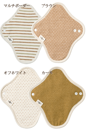 Linten オーガニックコットンシングルタイプ布ナプキン（M）